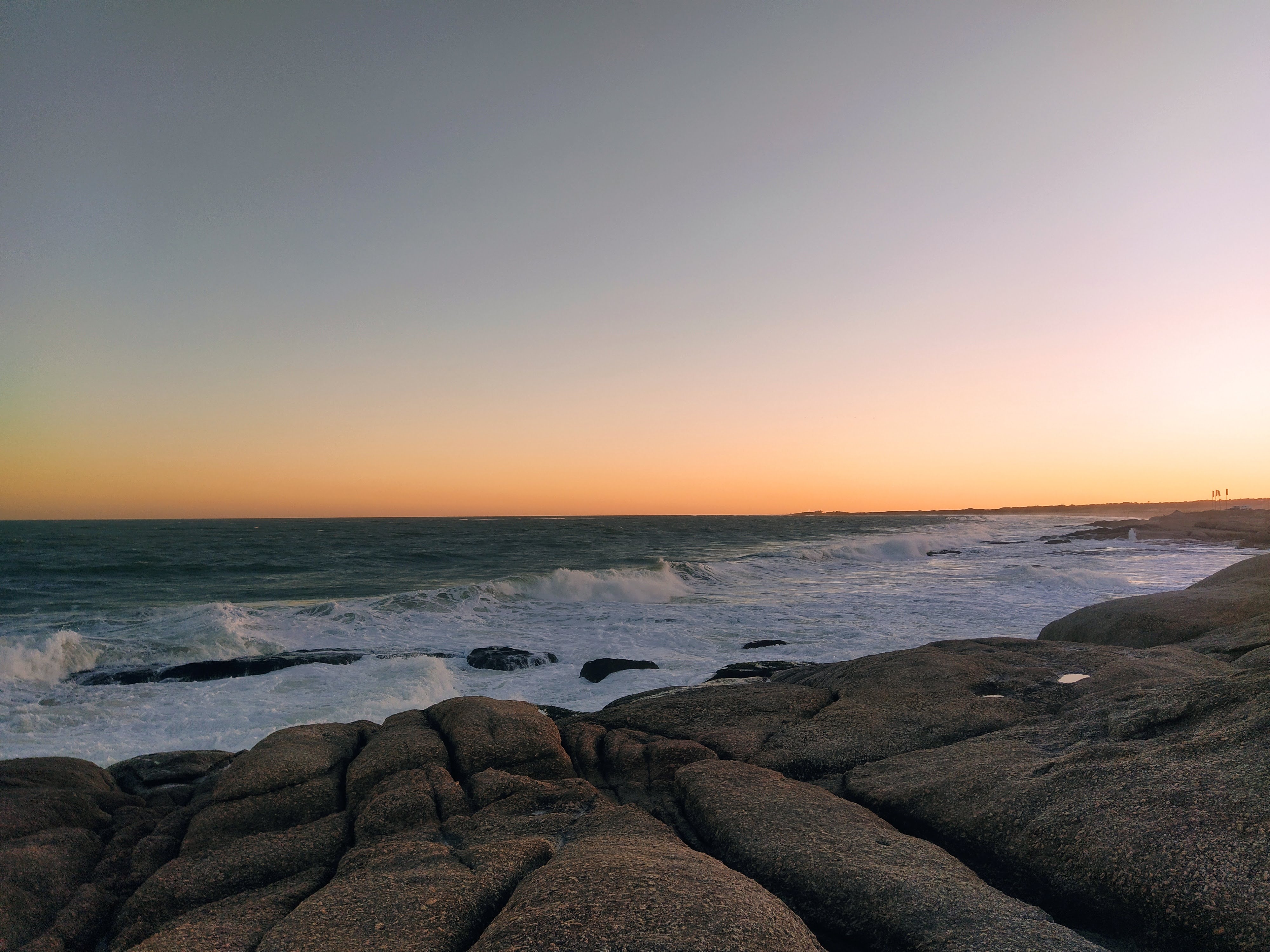Atardecer en Punta del Diablo, Uruguay